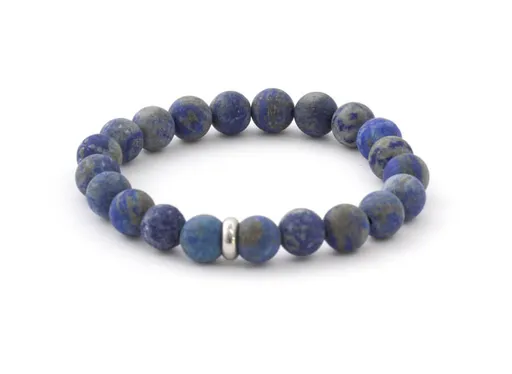 Agato Brățară cu mărgele din Lapis lazuli MINK42 / 17