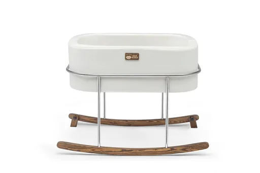 Balansoar bebelusi, Hanah Home, Hier Metal, Alb / Crom