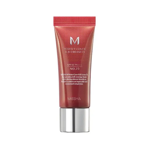Missha Cremă BB SPF 42 Perfect Cover (BB Cream Ex) 20 ml 23 Natural Beige