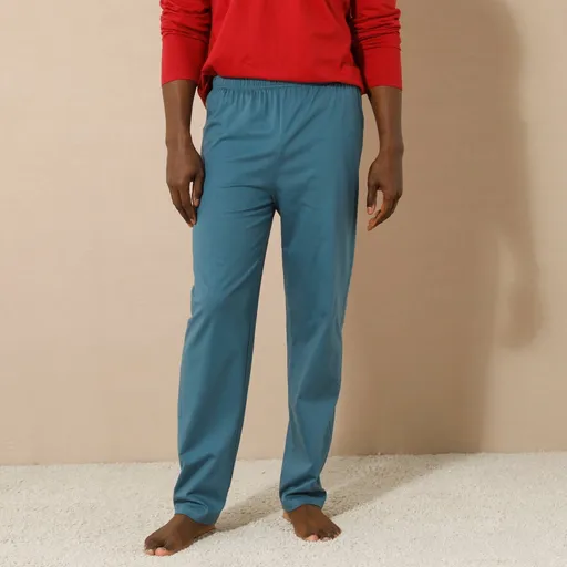 Pantaloni de pijama de culoare solidă