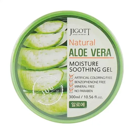 Gel calmant Natural Aloe Vera Moisturizing 300ml - Jigott
