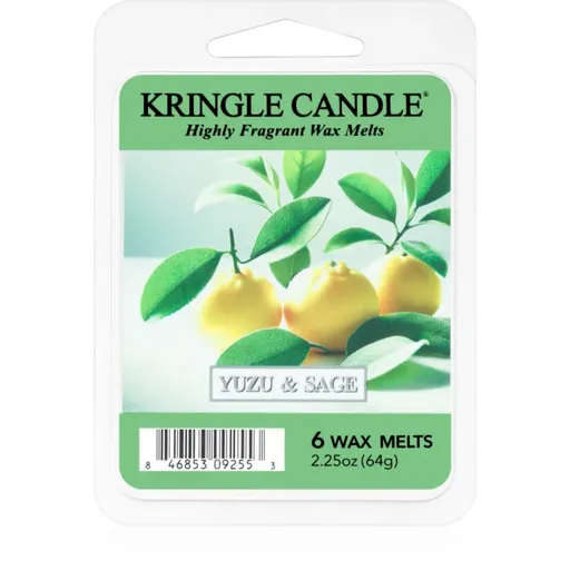 Kringle Candle Yuzu & Sage ceară pentru aromatizator 64 g