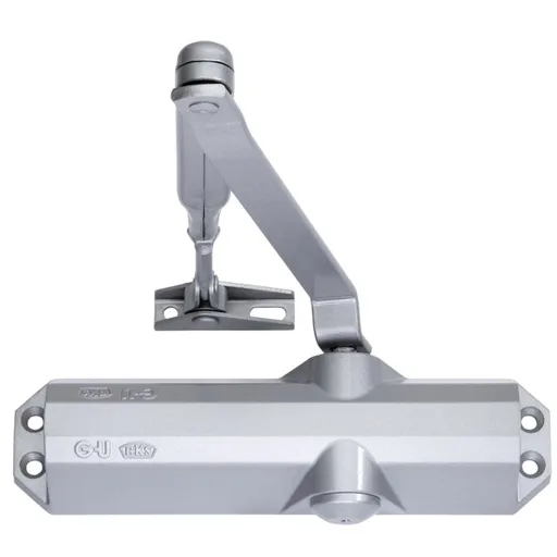 Amortizor cu brat cu blocare G-U OTS 140, argintiu