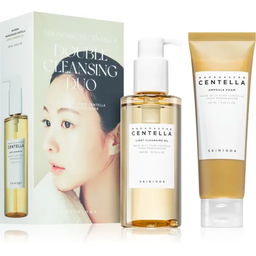 SKIN1004 Madagascar Centella Double Cleansing Duo set pentru un ten curat și calmat