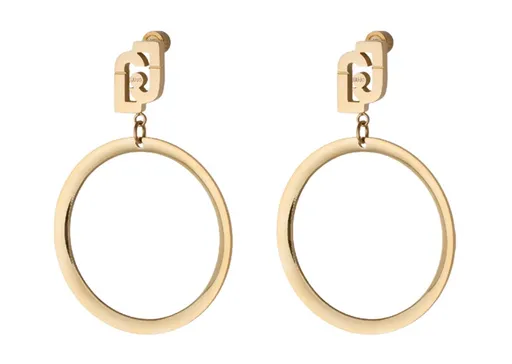 Liu Jo Cercei lungi din oțel placat cu aur LJ3059