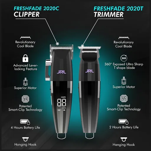 Set Combo JRL - Masina de Tuns - FF2020C +  Masina de Contur - FF2020T