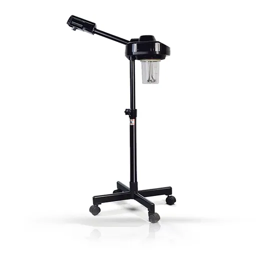 Vapozon facial profesional cu picior - MIRPLAY -  Aldo - NEGRU