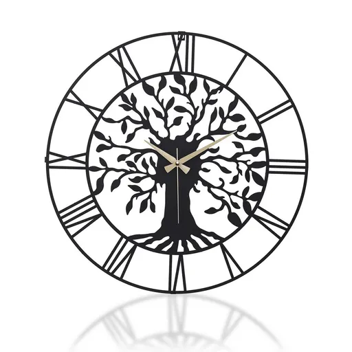 Ceas de perete Vita - Black - 1, 41 x 41 cm