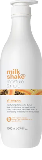 Milk Shake Șampon hidratant pentru păr uscat Moisture & More (Shampoo) 1000 ml