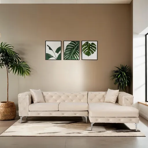 Coltar, Atelier del Sofa, 569HLN1803, Lemn de fag / PAL, Bej