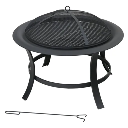 Șemineu cu grătar și capac Cattara 13016  Taal