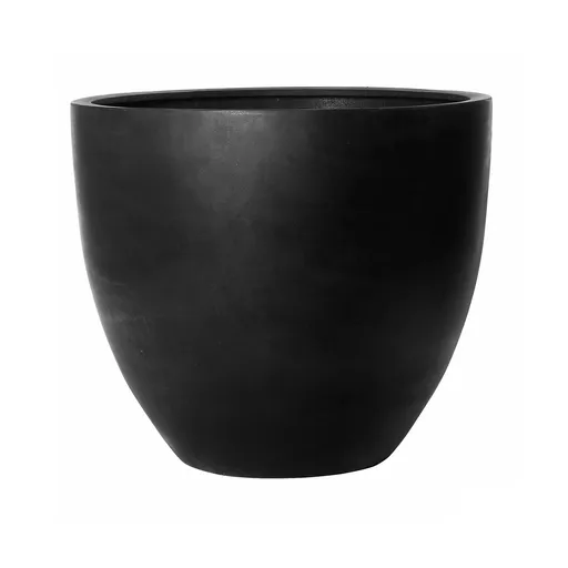 Pottery Pots Jardinieră Jesslyn Jumbo, Culoare Negru, Dimensiuni Multiple - Vase de Ceramic Mărime: M - v. 85 cm, ⌀ 98 cm