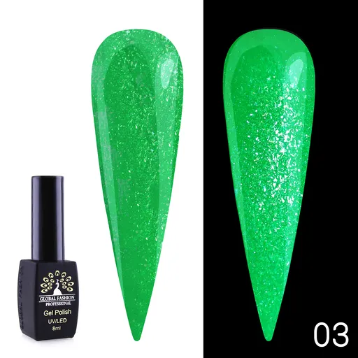 Oja Semipermanenta Disco Summer 8 ml, 03, TPO Free