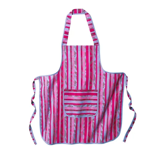 Șorț cu dungi și bavetă