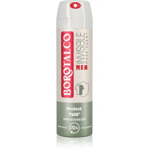 Borotalco MEN Invisible deodorant spray 72 ore parfum Musk 150 ml