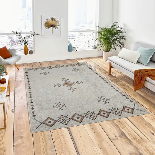 Covor, Woopamuk026, 160x230 cm, Alb