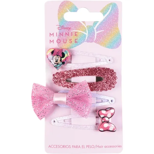 Disney Minnie Hair Accessories agrafe de par pentru copii 4 buc