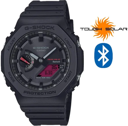 Casio G-Shock Original Carbon Core Guard Bluetooth Solar GA-B2100BBR-1AER (666)