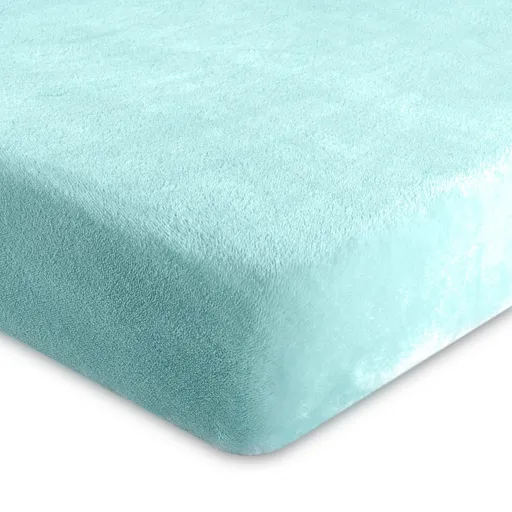 Cearşaf de pat microflanelă 4Home, albastru, albastru, 90 x 200 cm