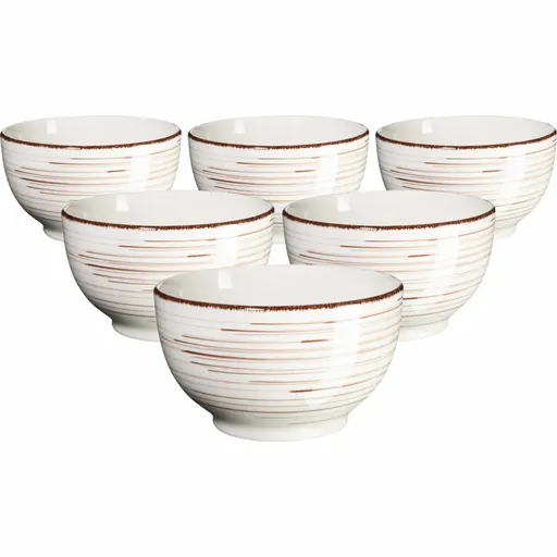 Mäser Set of 6 bowls Bel Tempo 14 cm, beige, bej