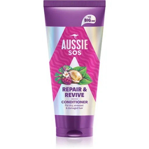 Aussie SOS Repair & Revive balsam hranitor pentru par si scalp deteriorat 350 ml