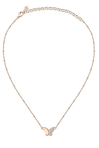 Morellato Colier bronz fluture cu cristale Passioni SAUN03