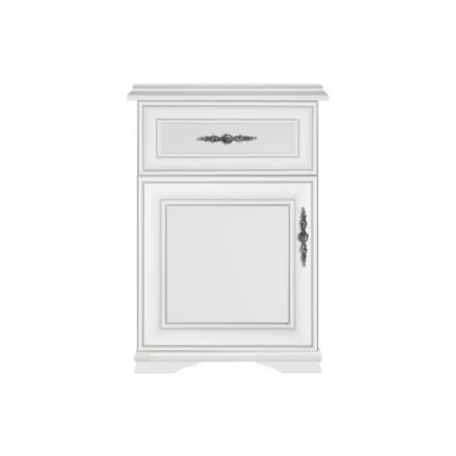 Dulap KENTAK 1D1SL/P, alb alpin