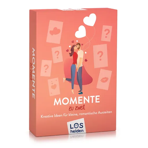 Spielehelden Momente zu zweit Cărți de joc pentru cupluri cu provocări distractive