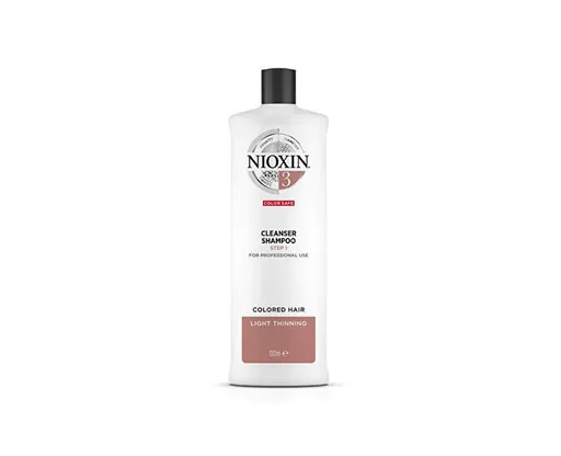 Nioxin System 3 (Shampoo Cleanser System 3 ) păr fin pentru culoare subțire 1000 ml