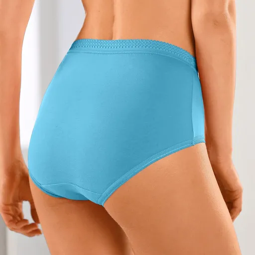 Set de 10 chiloți maxi, bumbac