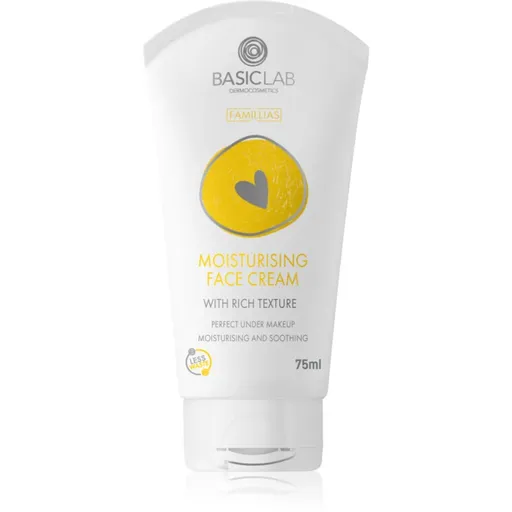 BasicLab Dermocosmetics Famillias crema bogat hidratanta faciale 75 ml