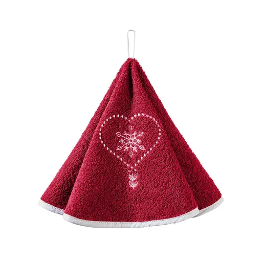 Set de 2 prosoape de terry cu broderie