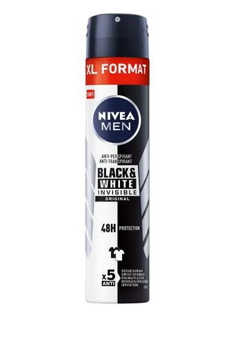 Nivea Antiperspirant pentru bărbați Black & White Original 200 ml