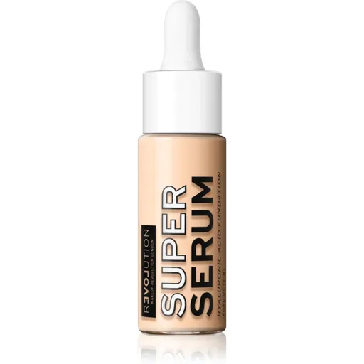 Revolution Relove Super Serum make-up cu textura usoara cu acid hialuronic culoare F1 25 ml