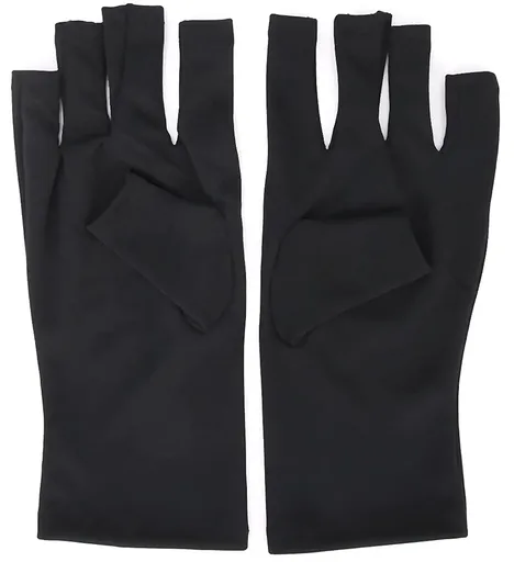 Manusi Textile cu Protectie Uv, Negre