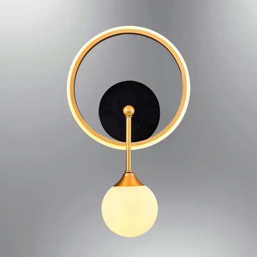 Aplica de perete, Opviq, 414LRC1139, Maro antichizat