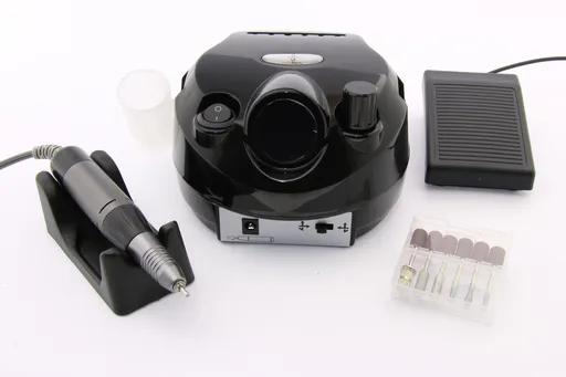 Pila / Freza Electrica Unghii Profesionala 45000 rpm BEE NAILS, 202D, cu display, 65w