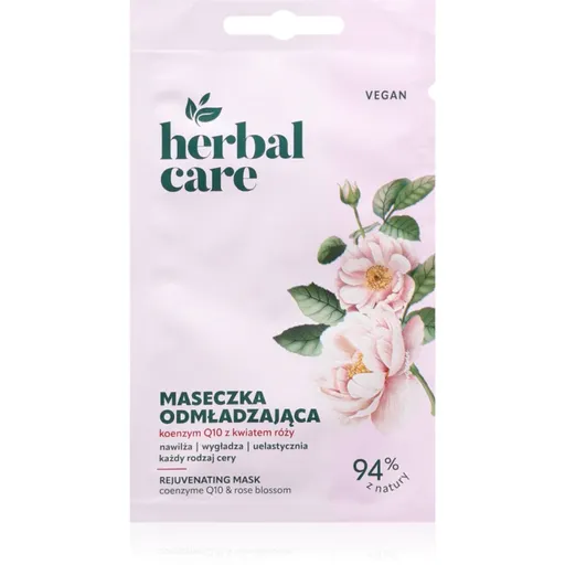 Farmona Herbal Care Coenzyme Q10 & Rose flower mască pentru față cu coenzima Q10 1 buc