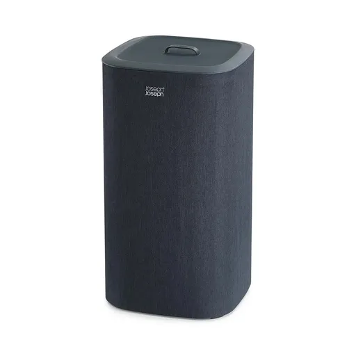 Cos pentru rufe Joseph Joseph 50002, 60 L, Manere, 2 compartimente, Negru