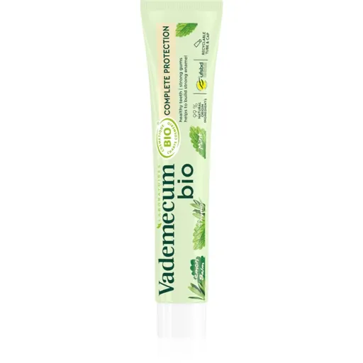 Vademecum BIO Complete Protection pastă de dinți cu extract din plante pentru îngrijire dentară completă 75 ml