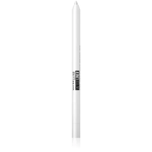 MAYBELLINE NEW YORK Tattoo Liner Gel Pencil gel pentru linia ochilor culoare Polished White 1.3 g
