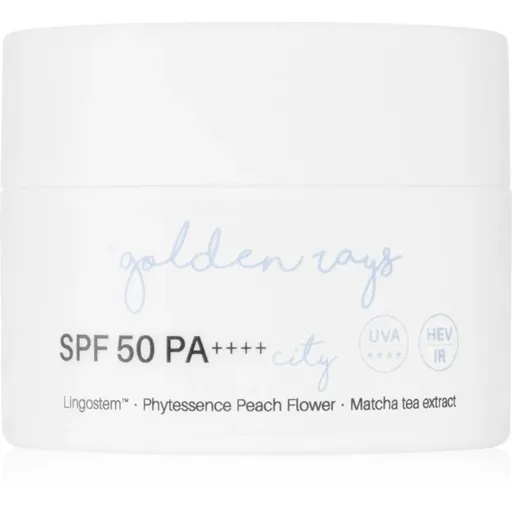 Nacomi Next Level Golden Rays crema de zi SPF 50 city 50 ml