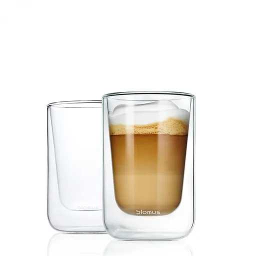 Set 2 buc. căni termice pentru espresso/aperitiv NERO - Blomus