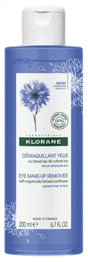 Klorane Demachiant pentru machiajul ochilor (Eye Machiaj Remover) 200 ml