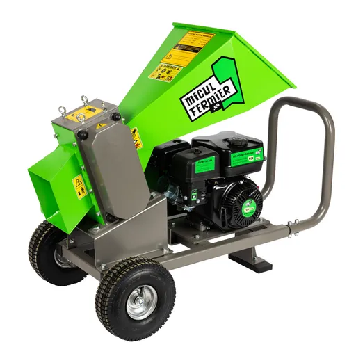 Tocator de crengi, motor benzina 7 CP, 60 mm diametru maxim de taiere, pentru brichete,Micul Fermier