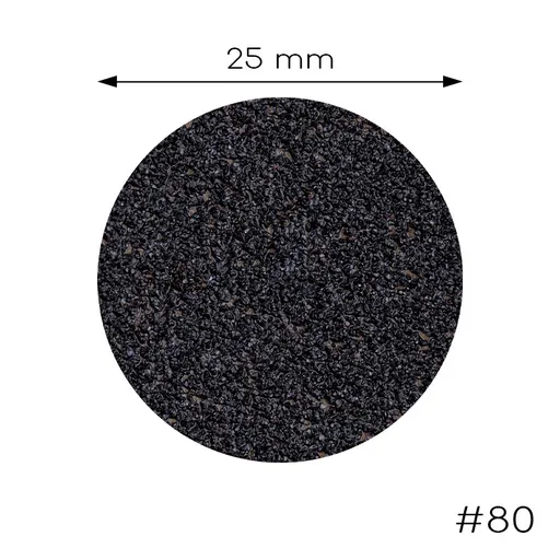 Rezerve pentru disc pedichiura - duritate 80 - 25mm