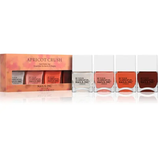 Nails Inc. Apricot Crush set de lacuri de unghii