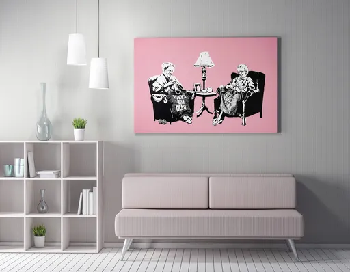 Tablou decorativ, WY141 (70 x 100), Canvas imprimat, Multicolor