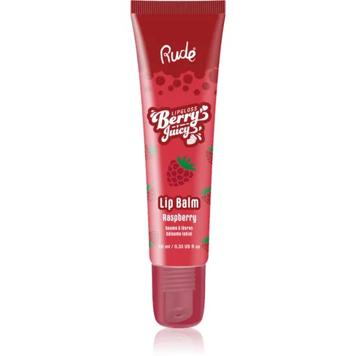 Rude Cosmetics Berry Juicy Balsam de buze hidratant culoare Raspberry 10 ml