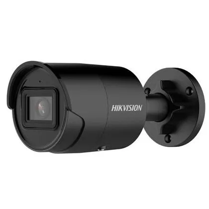 Camera 4K IP AcuSense Hikvision DS-2CD2086G2-IU, 8MP, lentila 2.8mm, Darkfighter IR 40m, microfon, slot card 256GB, PoE, IP66